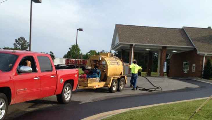 Paving VA - Commercial Loading Zone Project
